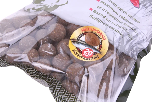 Carp Zoom Act-X Boilies, 20mm, 800g, Shellfish-sardine 3 Carp Zoom Act-X Boilies, 20mm, 800g, Shellfish-sardine