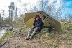 Korum Supalite River Brolly -Fishing Verkoop 3ff5181e1ade14a5