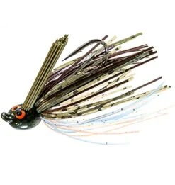 Z-Man Crosseyez Power Finesse Jig 3/8 Pond Scum