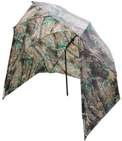 Ultimate 50'' Storm Brolly Camo (Inc. Haringen & Tension Poles) -Fishing Verkoop 89e1d402061faa35