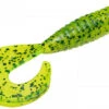 Strike King Rage Grub 4" Chartreuse Pepper -Fishing Verkoop c075cc8f30f0d255
