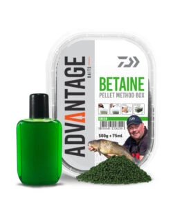 Daiwa Method Green Betain Pellet Box ( 500 Gram + 75ml Booster ) -Fishing Verkoop cf95ffb109d1f71b