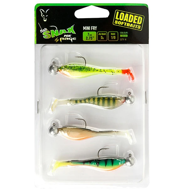 Fox Rage Loaded Mini Fry 5gr 1/0 3 Fox Rage Loaded Mini Fry 5gr 1/0