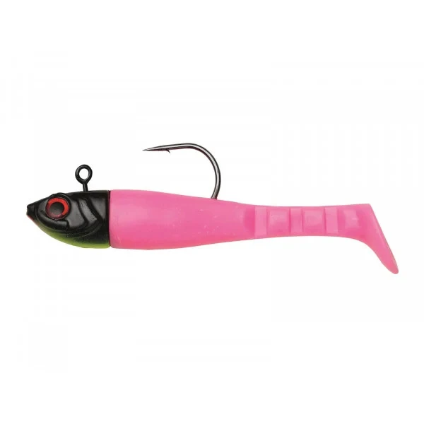 Kinetic Bunnie Sea Paddletail Pink/Black Zeevis Kunstaas (100g) 3 Kinetic Bunnie Sea Paddletail Pink/Black Zeevis Kunstaas (100g)