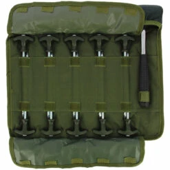 NGT Bivvy Peg Set Met 10 Tentharingen En Hamer -Fishing Verkoop ff772bec87e92f4d